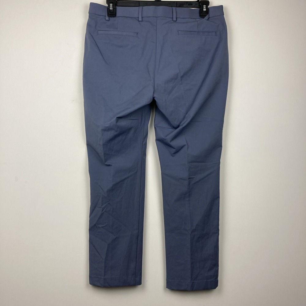 Michael Kors Mens Classic fit Dress Pants 36W 29L Ash Blue Solid Stretch - Picture 7 of 11